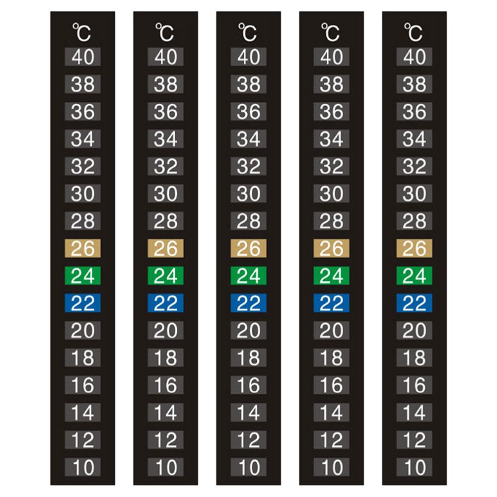 Planted Aquarium Temperature - مقياس حرارة متغير اللون لاصق لقياس