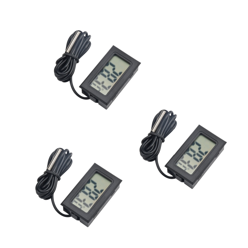 Mini LCD ميزان الحرارة الرقمي  - مراجعة Planted Aquarium Temperature وسعره