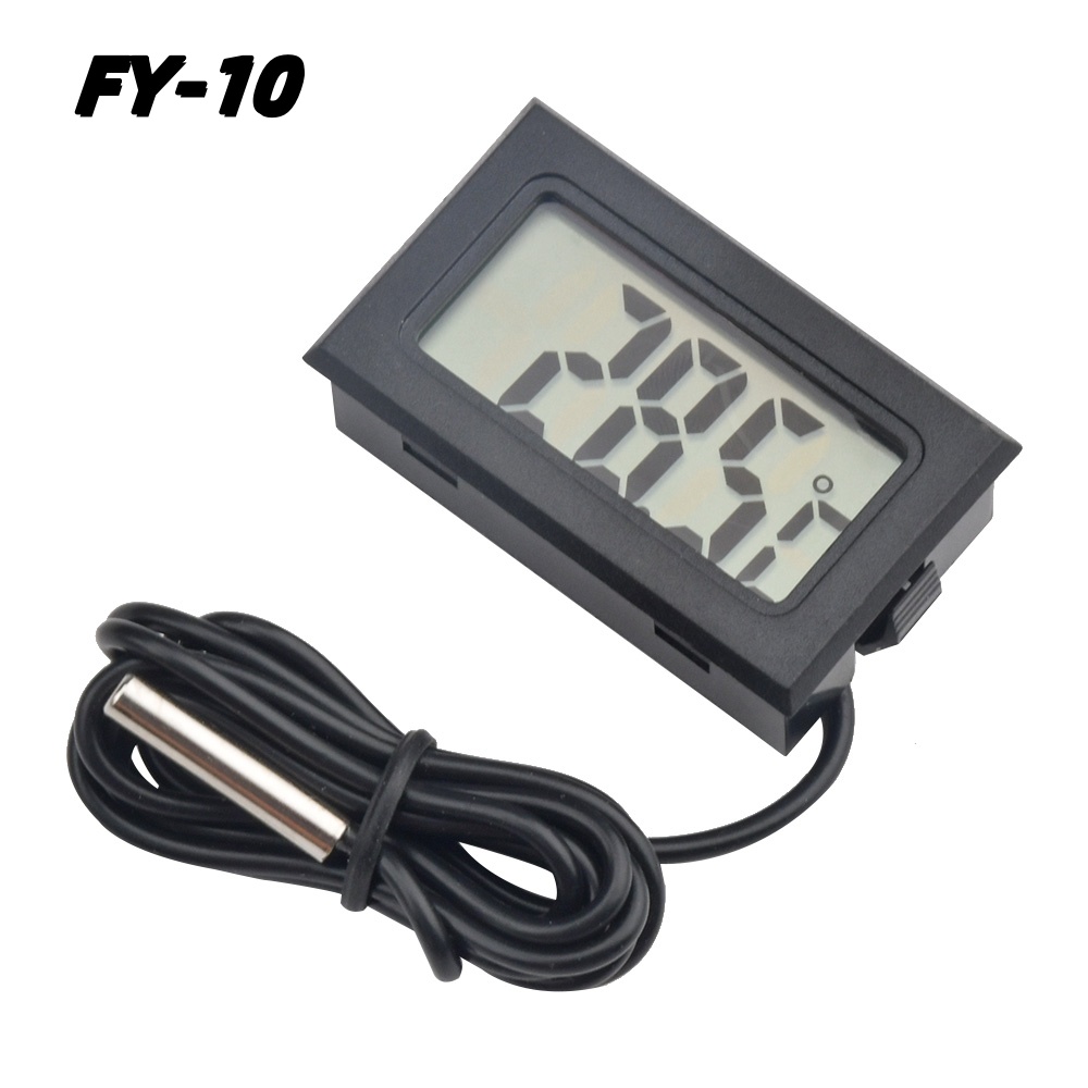Mini LCD ميزان الحرارة الرقمي  - مراجعة Planted Aquarium Temperature وسعره