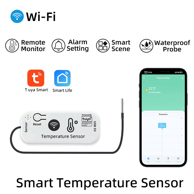 مستشعر درجة الحرارة بتقنية WiF - مراجعة Planted Aquarium Temperature وسعره