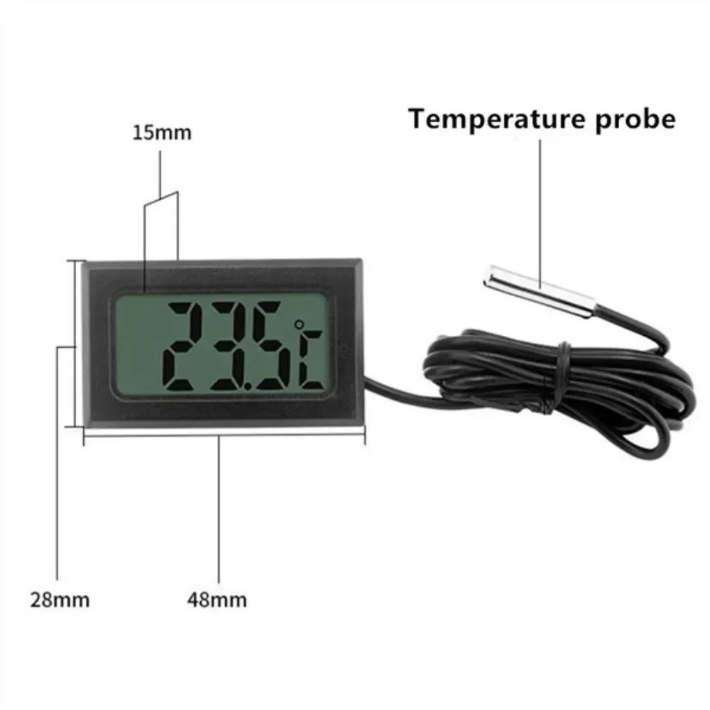 JJYY حوض السمك ميزان الحرارة م - مراجعة Planted Aquarium Temperature وسعره