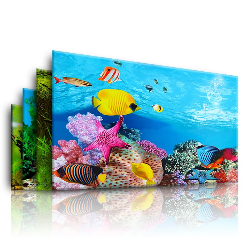 خلفية لحوض السمك ثلاثية الأبعا - مراجعة Planted Aquarium Aquascape وسعره