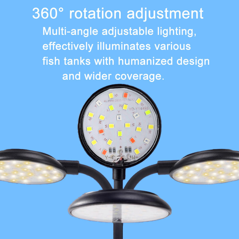 USB حوض السمك LED مصباح خزان ا - مراجعة Led Planted Tank Light وسعره