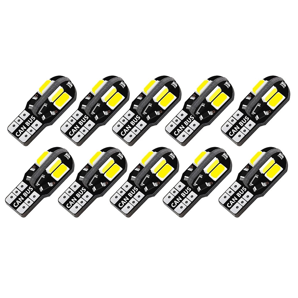 10x W5W T10 LED CANBUS لا خطأ  - مراجعة Ludwigia Super Red وسعره