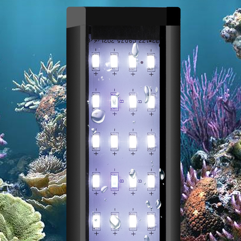 إضاءة LED احترافية لأحواض السم - مراجعة Aquarium Plant Growth Light وسعره