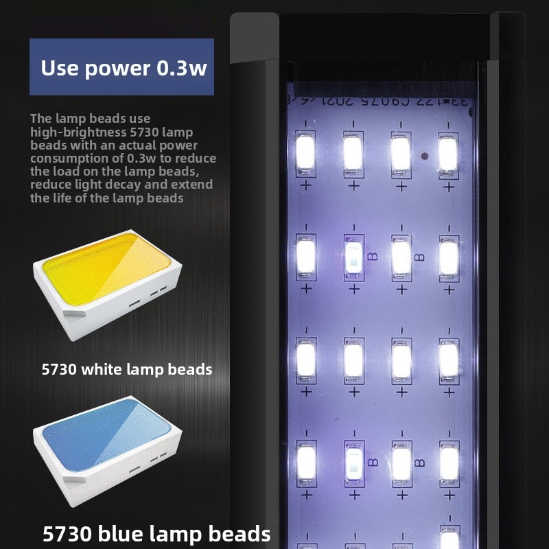 إضاءة LED احترافية لأحواض السم - مراجعة Aquarium Plant Growth Light وسعره