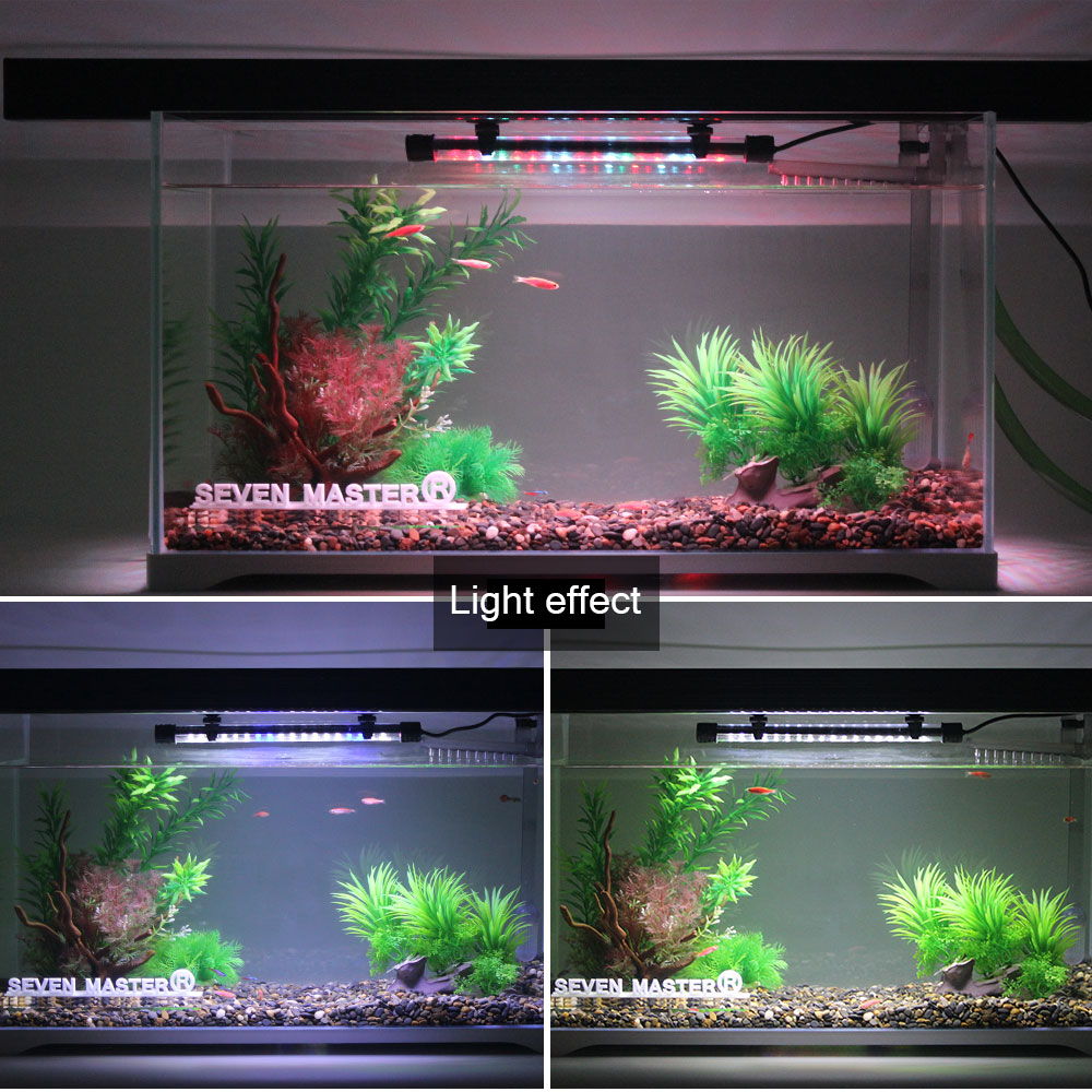 حوض السمك ضوء LED نمو النبات م - مراجعة Aquarium Plant Growth Light وسعره