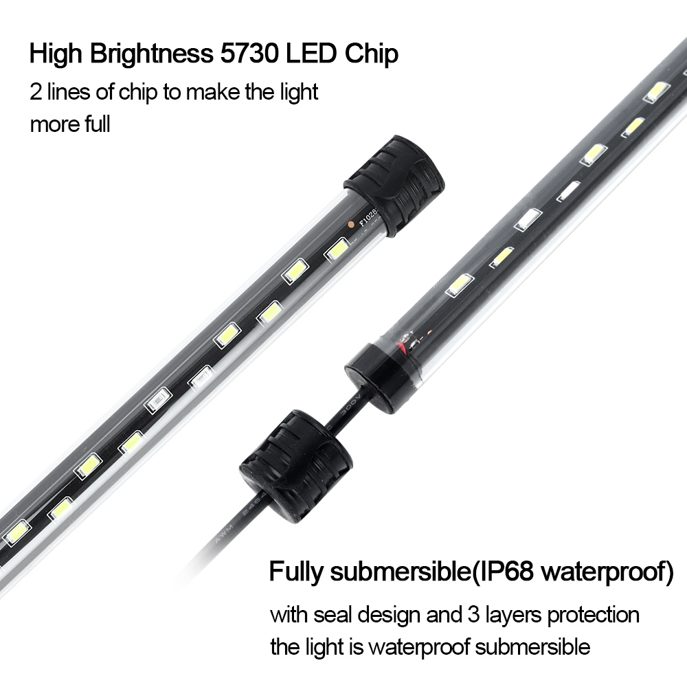 حوض السمك ضوء LED نمو النبات م - مراجعة Aquarium Plant Growth Light وسعره