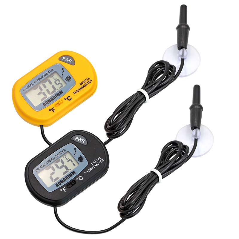 مقياس حرارة رقمي LCD لحوض السم - مراجعة Planted Aquarium Temperature وسعره