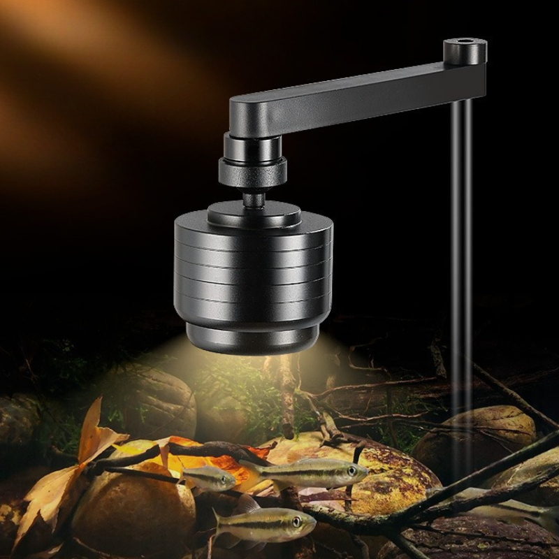 إضاءة حوض السمك LED بثلاثة ألو - مراجعة Led Planted Tank Light وسعره