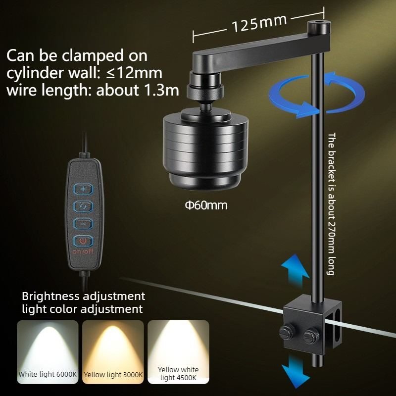 إضاءة حوض السمك LED بثلاثة ألو - مراجعة Led Planted Tank Light وسعره