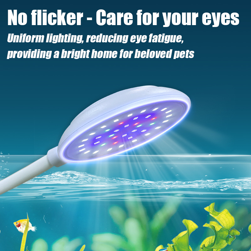 USB خزان الأسماك مشبك صغير ضوء - مراجعة Aquarium Plant Growth Light وسعره