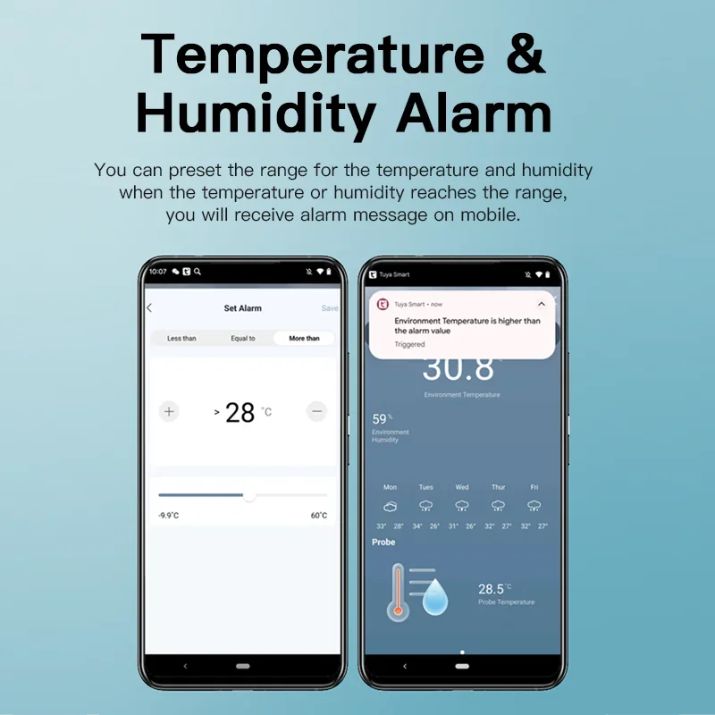 Tuya WiFi مستشعر درجة الحرارة  - مراجعة Planted Aquarium Temperature وسعره