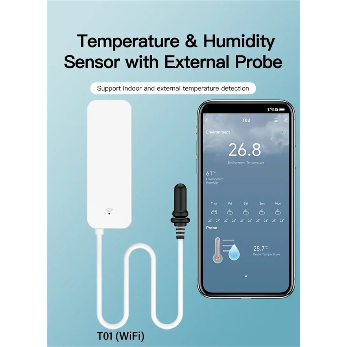 جهاز استشعار درجة الحرارة والر - مراجعة Planted Aquarium Temperature وسعره