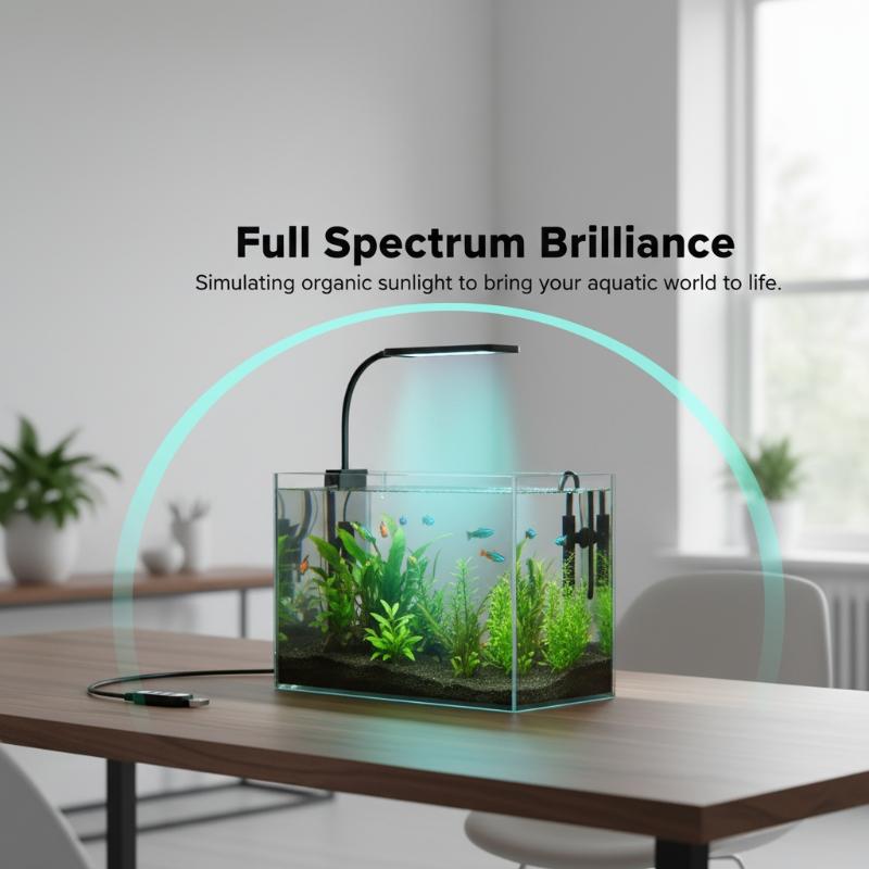 مصباح LED مرن للحوض السمكي بمن - مراجعة Led Planted Tank Light وسعره