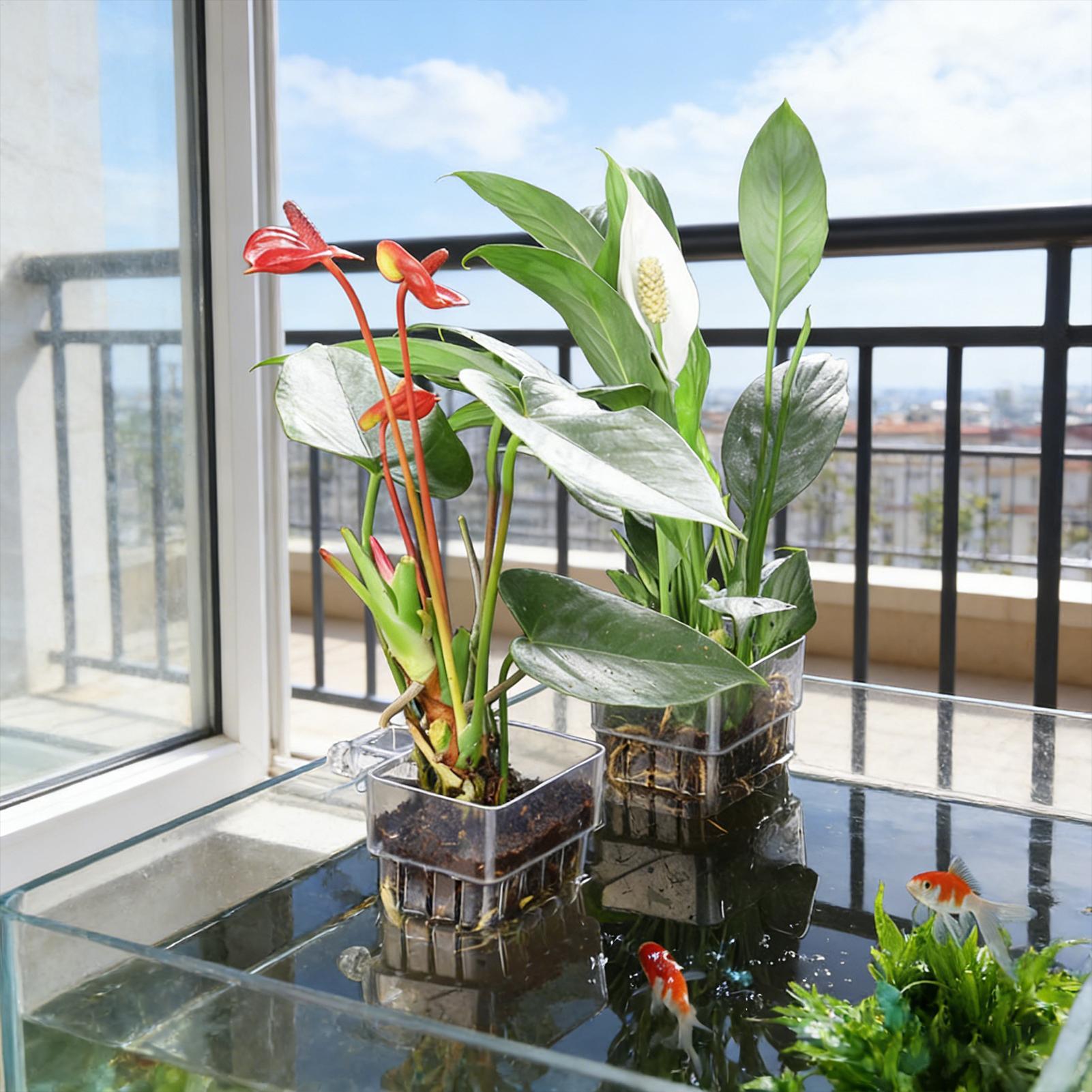 سلة نباتات للأحواض المائية، وع - مراجعة Aquarium Plant Holder وسعره