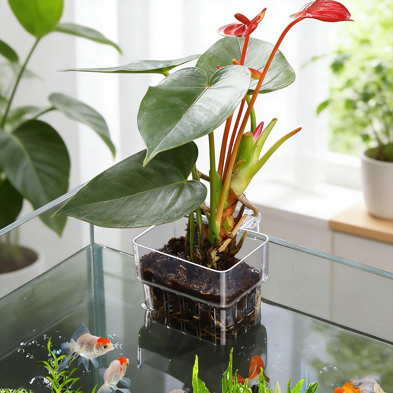 سلة نباتات للأحواض المائية، وع - مراجعة Aquarium Plant Holder وسعره