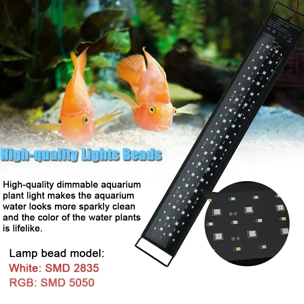IP68 مقاوم للماء حوض السمك LED - مراجعة Led Planted Tank Light وسعره