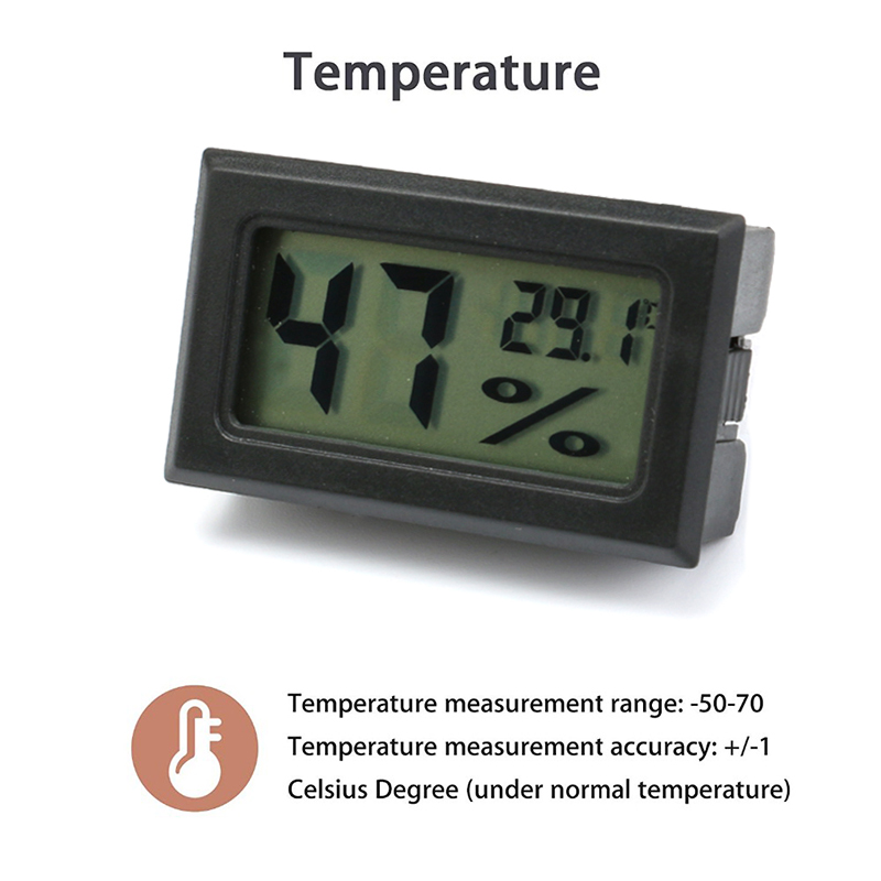 مقياس الرطوبة الرقمية الصغيرة  - مراجعة Planted Aquarium Temperature وسعره