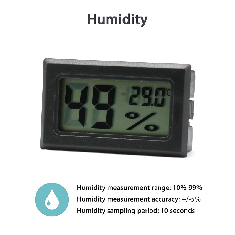 مقياس الرطوبة الرقمية الصغيرة  - مراجعة Planted Aquarium Temperature وسعره