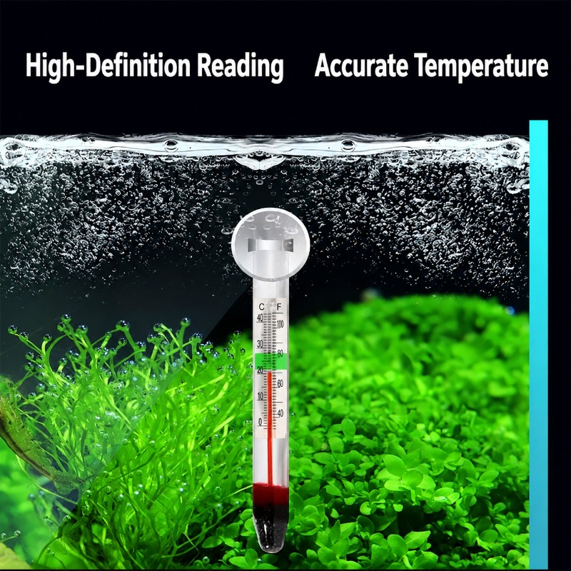 ميزان حرارة زجاجي للأحواض الما - مراجعة Planted Aquarium Temperature وسعره