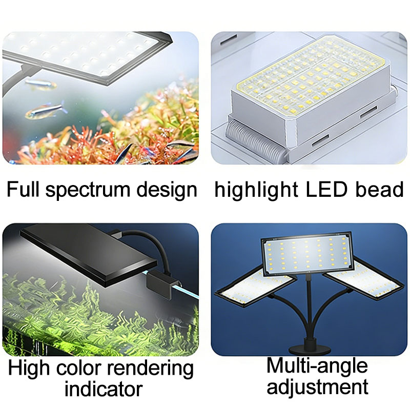 إضاءة LED كاملة الطيف لحوض الس - مراجعة Led Planted Tank Light وسعره