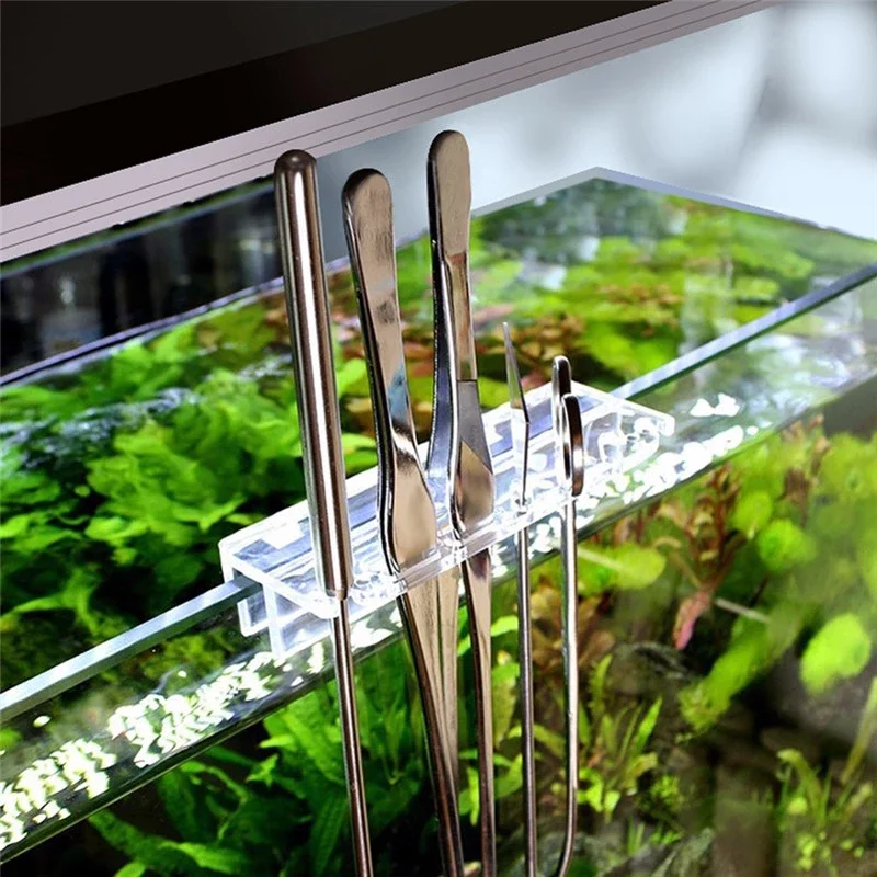 حوض السمك مقص أدوات خزان الأسم - مراجعة Aquarium Plant Holder وسعره