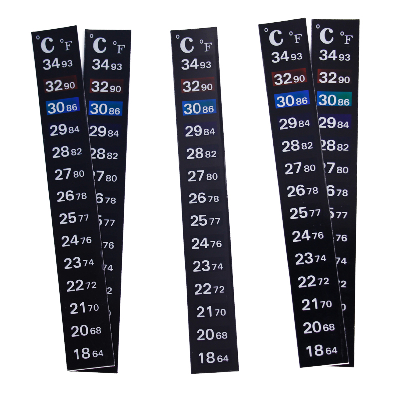 1/2/3/5 قطع/مجموعة شريط مقياس  - مراجعة Planted Aquarium Temperature وسعره