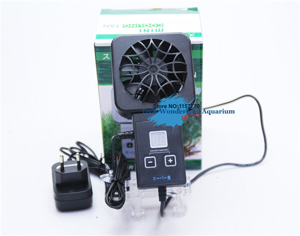 صغيرة نانو كليب شنق على مروحة  - مراجعة Planted Aquarium Temperature وسعره