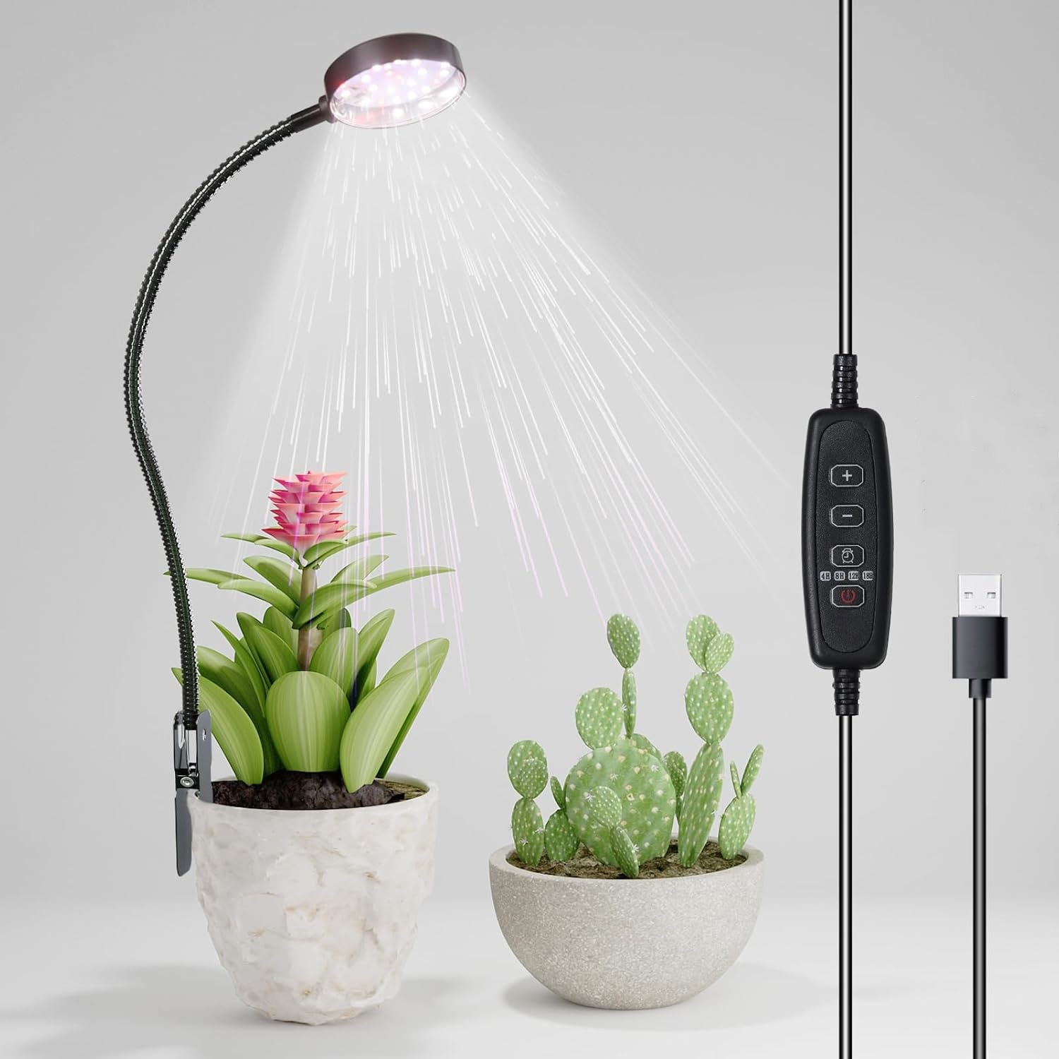 مصباح نمو النباتات LED بمنفذ U - مراجعة Led Planted Tank Light وسعره