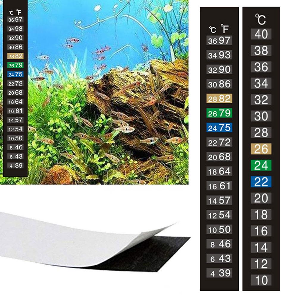 مقياس حرارة متغير اللون لاصق ل - مراجعة Planted Aquarium Temperature وسعره