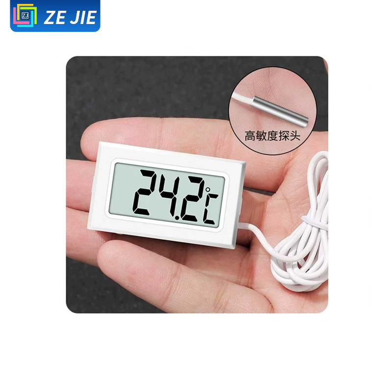 مقياس حرارة رقمي مع مسبار، عال - مراجعة Planted Aquarium Temperature وسعره