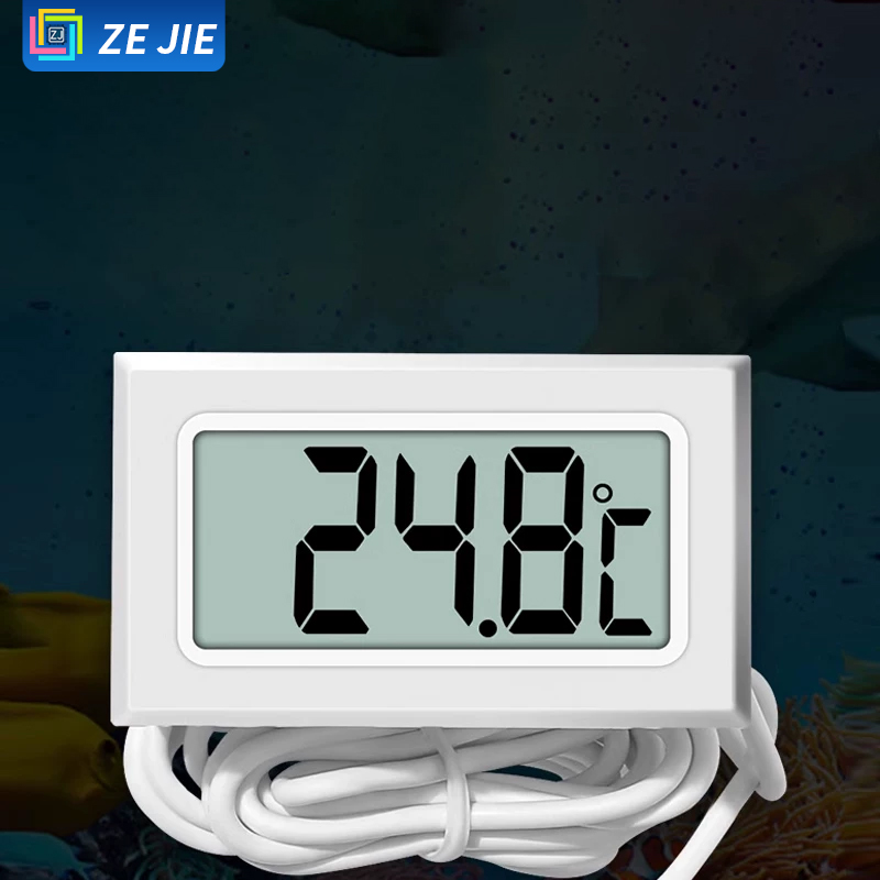 مقياس حرارة رقمي مع مسبار، عال - مراجعة Planted Aquarium Temperature وسعره